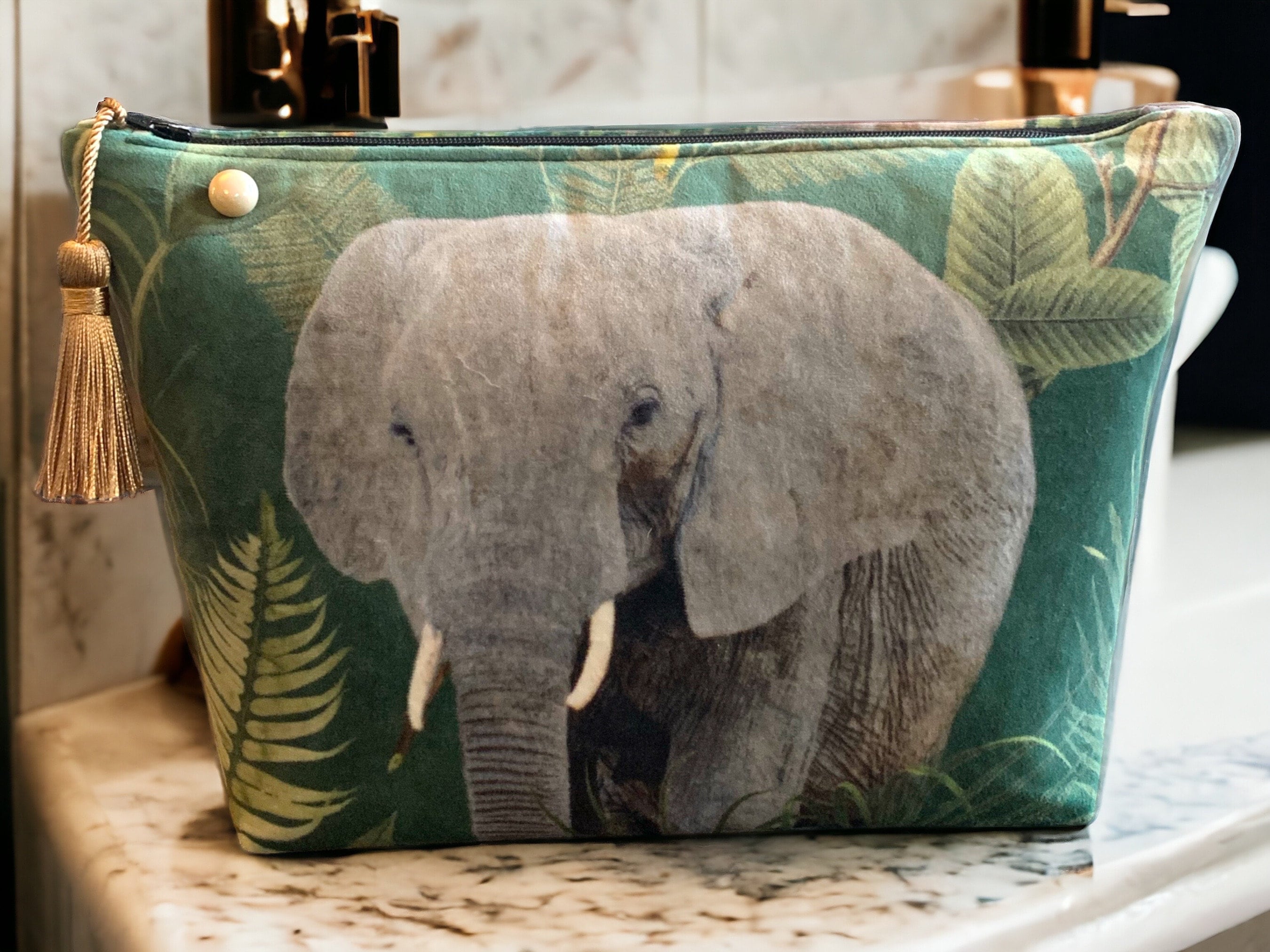 Elephant toiletry bag sale