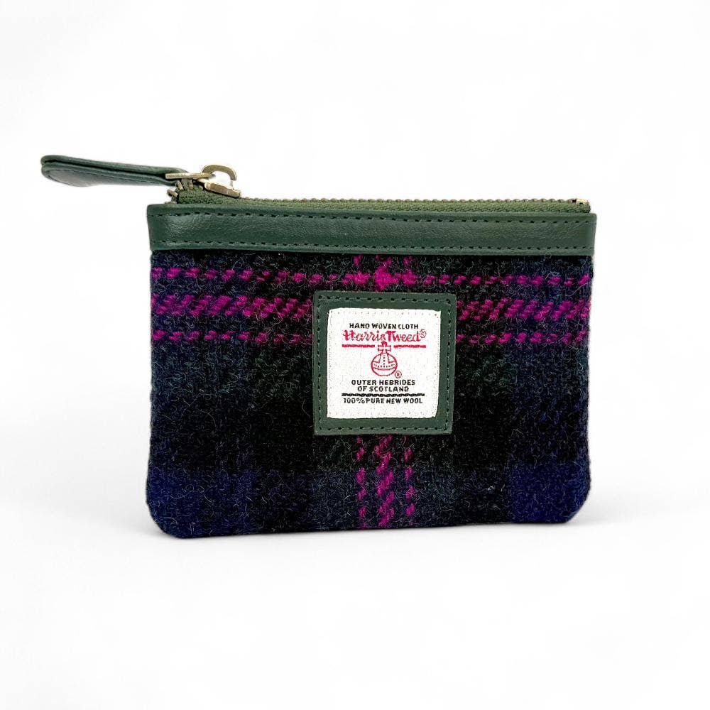 Harris Tweed Coin Purse Baird Check